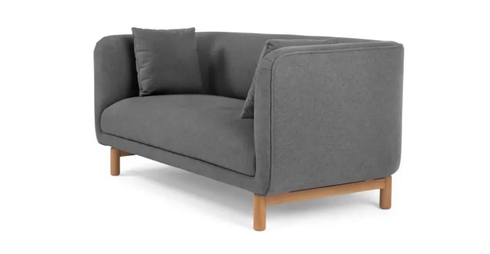 Sofá de 2 Cuerpos Becca – Gris Marga