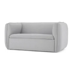 Sofá de 2 Cuerpos Berko – Gris Tiza