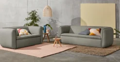 Sofá de 2 Cuerpos Berko – Gris Manhattan