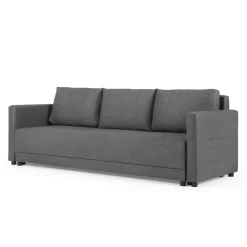 Sofá de 3 Cuerpos Brock – Gris Estaño