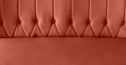 Sofá de 2 Cuerpos Charley – Naranja Retro