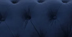 Sofá de 3 cuerpos Chesterfield Branagh – Azul Eléctrico
