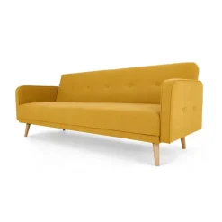 Sofá de 3 Cuerpos Chou – Amarillo Mantequilla