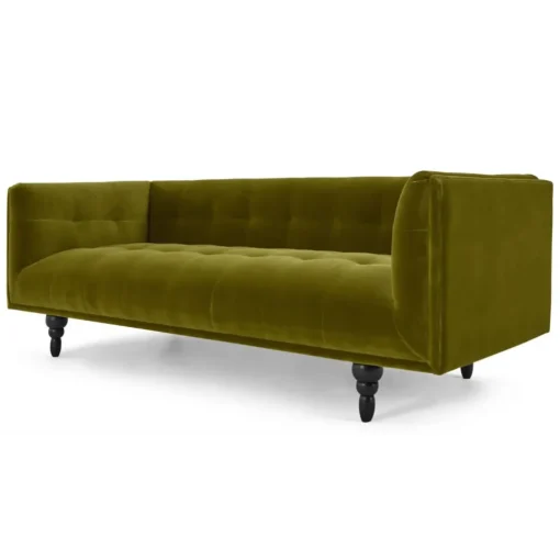 Sofá de 3 Cuerpos Connor – Verde Oliva