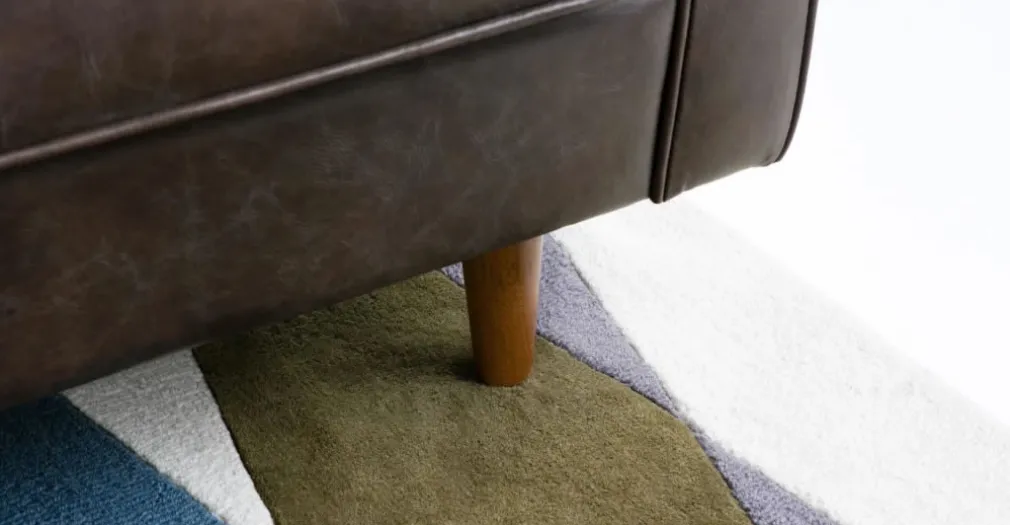 Sofá de 3 Cuerpos Dallas – Cuero Marrón Oxford Premium