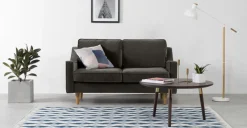 Sofá de 2 Cuerpos Dallas – Gris Cemento