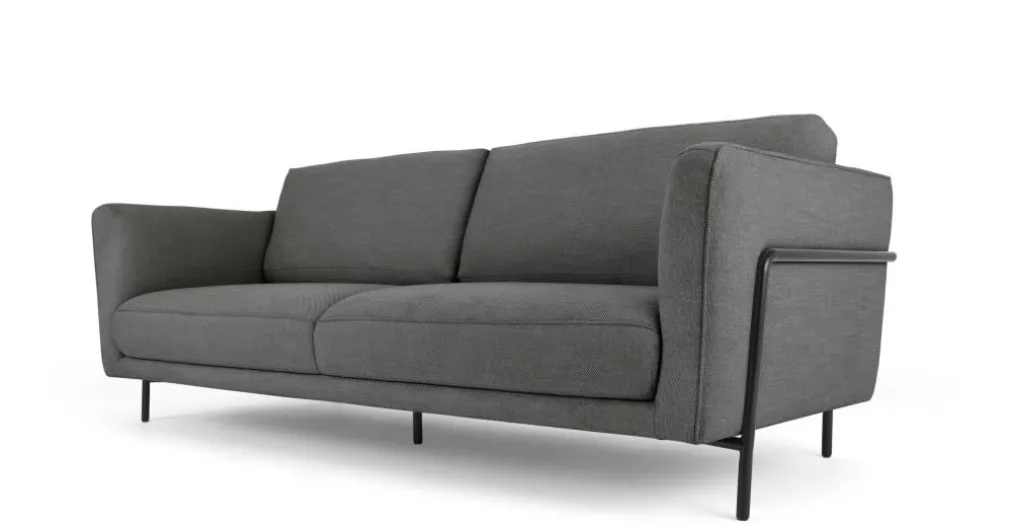 Sofá de 3 Cuerpos Everson – Gris Antracita