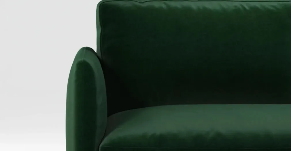 Sofá de 3 Cuerpos Fletcher – Verde Botella