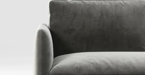 Sofá de 3 Cuerpos Fletcher – Gris Acero