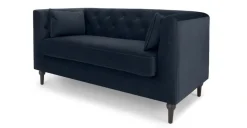 Sofá de 2 Cuerpos Flynn – Azul Zafiro