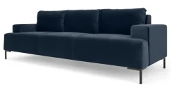 Sofá de 3 Cuerpos Frederik – Azul Zafiro