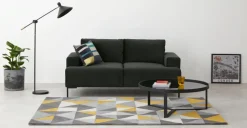 Sofá de 2 Cuerpos Frederik – Gris Antracita