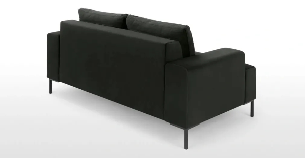 Sofá de 2 Cuerpos Frederik – Gris Antracita