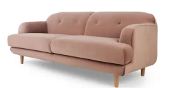 Sofá de 3 Cuerpos Gracie – Rosa Vintage