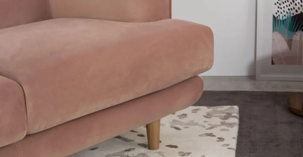 Sofá de 2 Cuerpos Gracie – Rosa Vintage