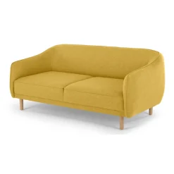 Sofá de 3 Cuerpos Haring – Amarillo Mostaza