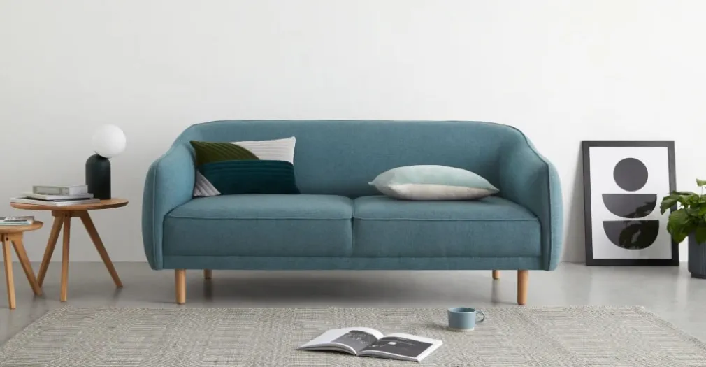 Sofá de 3 Cuerpos Haring – Azul Celeste