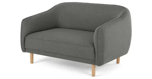 Sofá de 2 Cuerpos Haring – Gris Oscuro