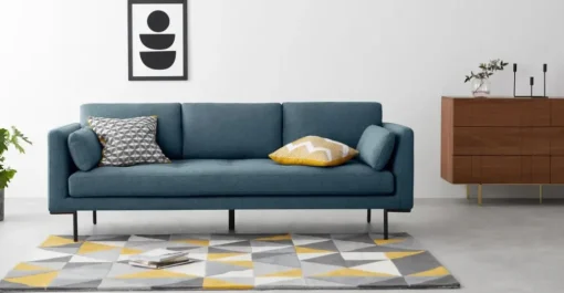 Sofá de 3 Cuerpos Harlow – Azul