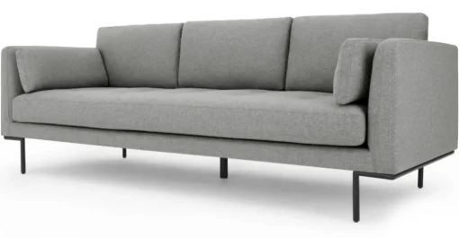 Sofá de 3 Cuerpos Harlow – Gris Montaña