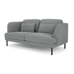 Sofá de 2 Cuerpos Herman – Algodón Gris