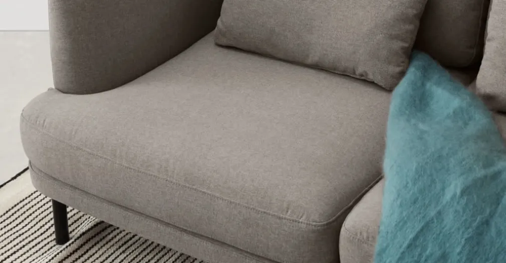 Sofá de 2 Cuerpos Herman – Gris Manhattan