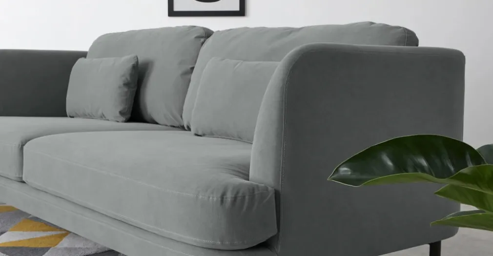 Sofá de 3 Cuerpos Herman – Gris