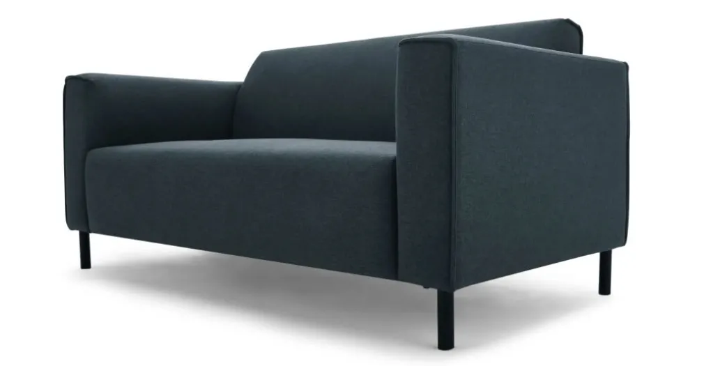 Sofá de 2 Cuerpos Herron – Azul Egeo