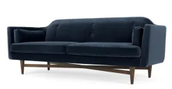 Sofá de 3 Cuerpos Imani – Azul Marino