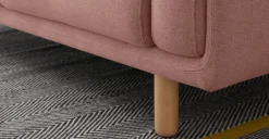 Sofá de 3 Cuerpos Karson – Rosa Empolvado