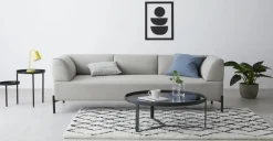 Sofá de 3 Cuerpos Kiva – Gris Granizo