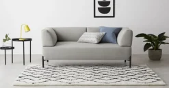 Sofá de 2 Cuerpos Kiva – Gris Granizo