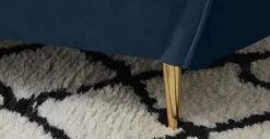 Sofá de 2 Cuerpos Kooper – Azul Zafiro