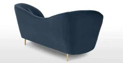 Sofá de 2 Cuerpos Kooper – Azul Zafiro