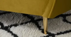 Sofá de 2 Cuerpos Kooper – Dorado Vintage