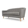 Sofá de 3 Cuerpos Lottie – Gris Tiza