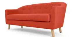 Sofá de 3 Cuerpos Lottie – Naranja Toscana