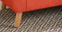 Sofá de 2 Cuerpos Lottie – Naranja Toscana