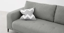 Sofá de 3 Cuerpos Luciano – Gris Montaña