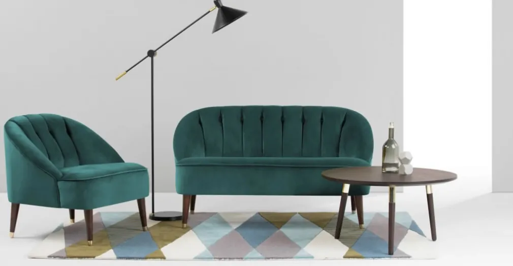 Sofá de 2 Cuerpos Margot – Azul