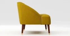 Sofá de 2 Cuerpos Margot – Dorado