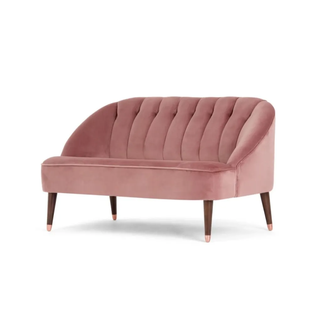 Sofá de 2 Cuerpos Margot – Rosa Envejecido
