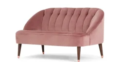 Sofá de 2 Cuerpos Margot – Rosa Envejecido