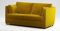 Sofá de 2 Cuerpos Milner – Amarillo Azafrán