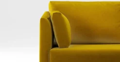 Sofá de 2 Cuerpos Milner – Amarillo Azafrán