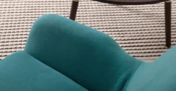 Sofá de 2 Cuerpos Moby – Azul Mineral