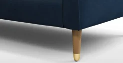 Sofá de 3 Cuerpos Oksana – Azul Índigo