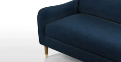 Sofá de 3 Cuerpos Oksana – Azul Índigo