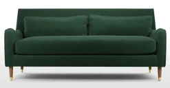 Sofá de 3 Cuerpos Oksana – Verde