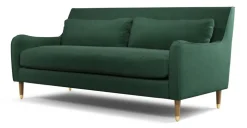 Sofá de 3 Cuerpos Oksana – Verde